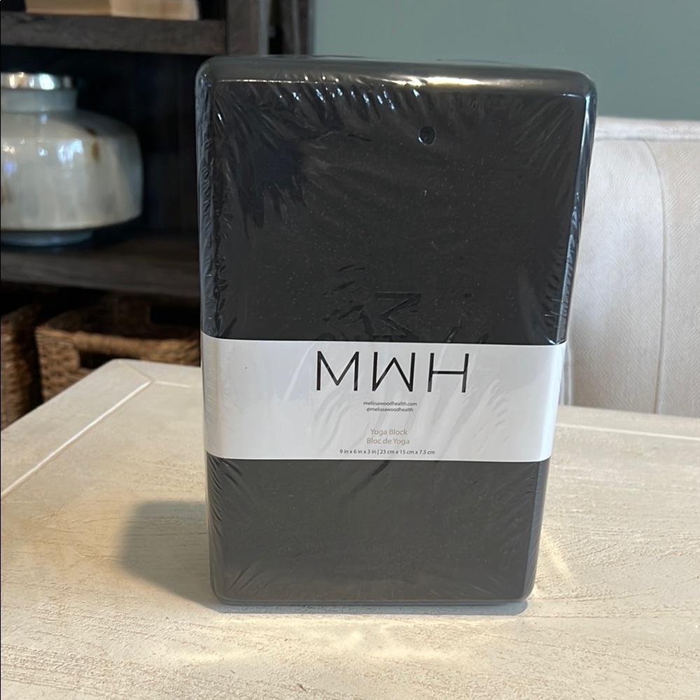 MWH Black Yoga Block